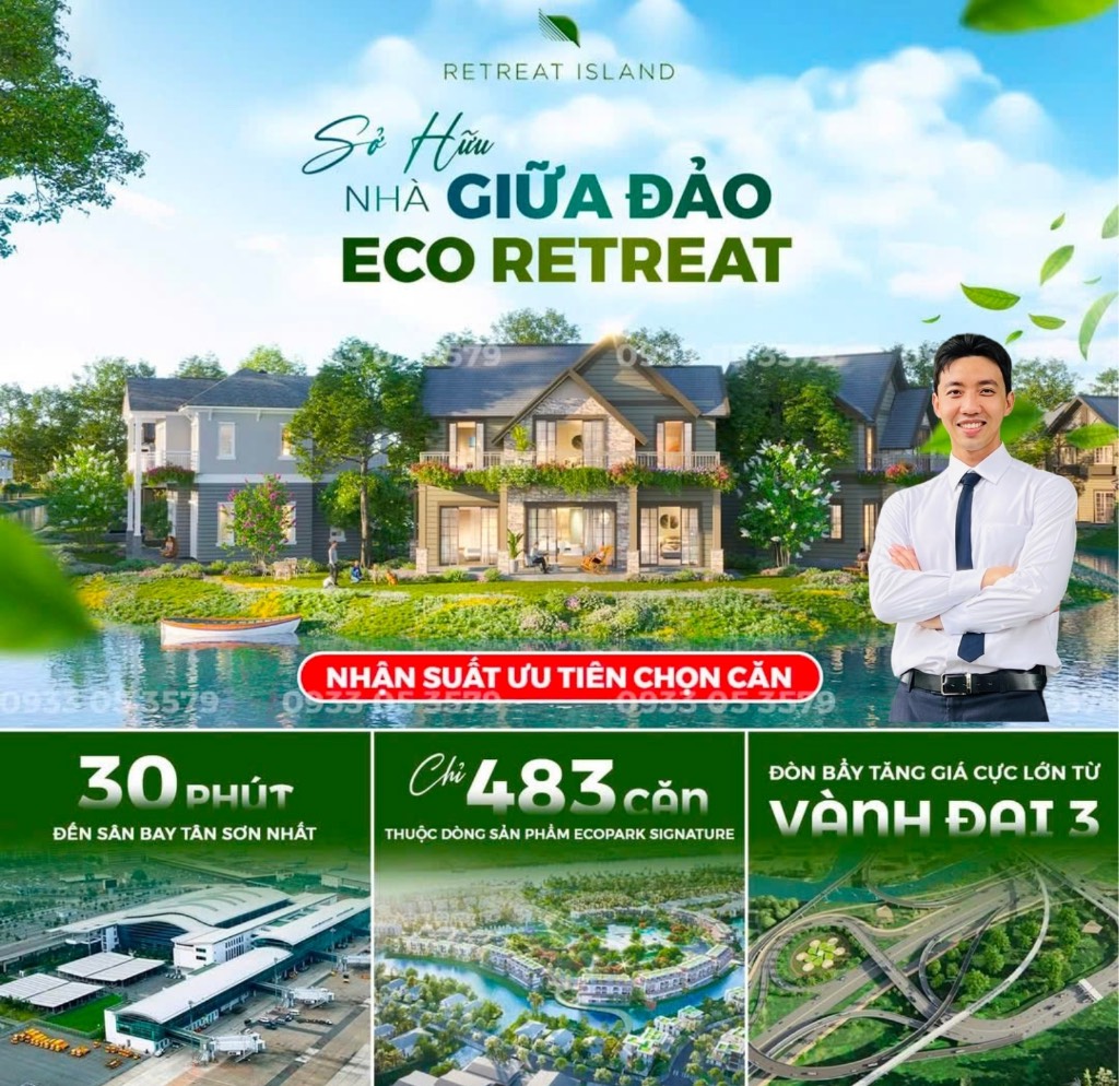 19 CĂN DINH THỰ GIỮA RỪNG ECO RETREAT BẾN LỨC, LONG AN